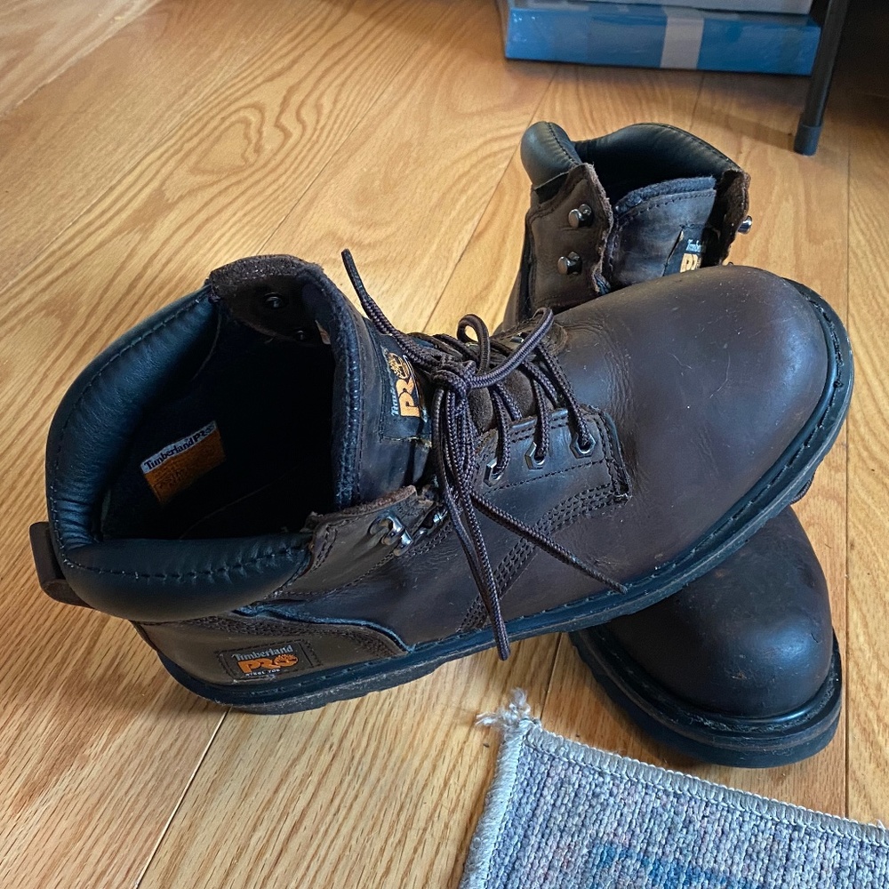 Timberland pit boss pro steel toe